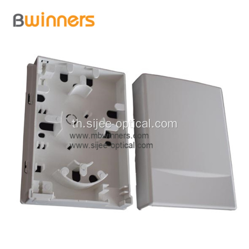 1 Single Fiber SC FTTH แผงไฟเบอร์ออปติกซ็อกเก็ต